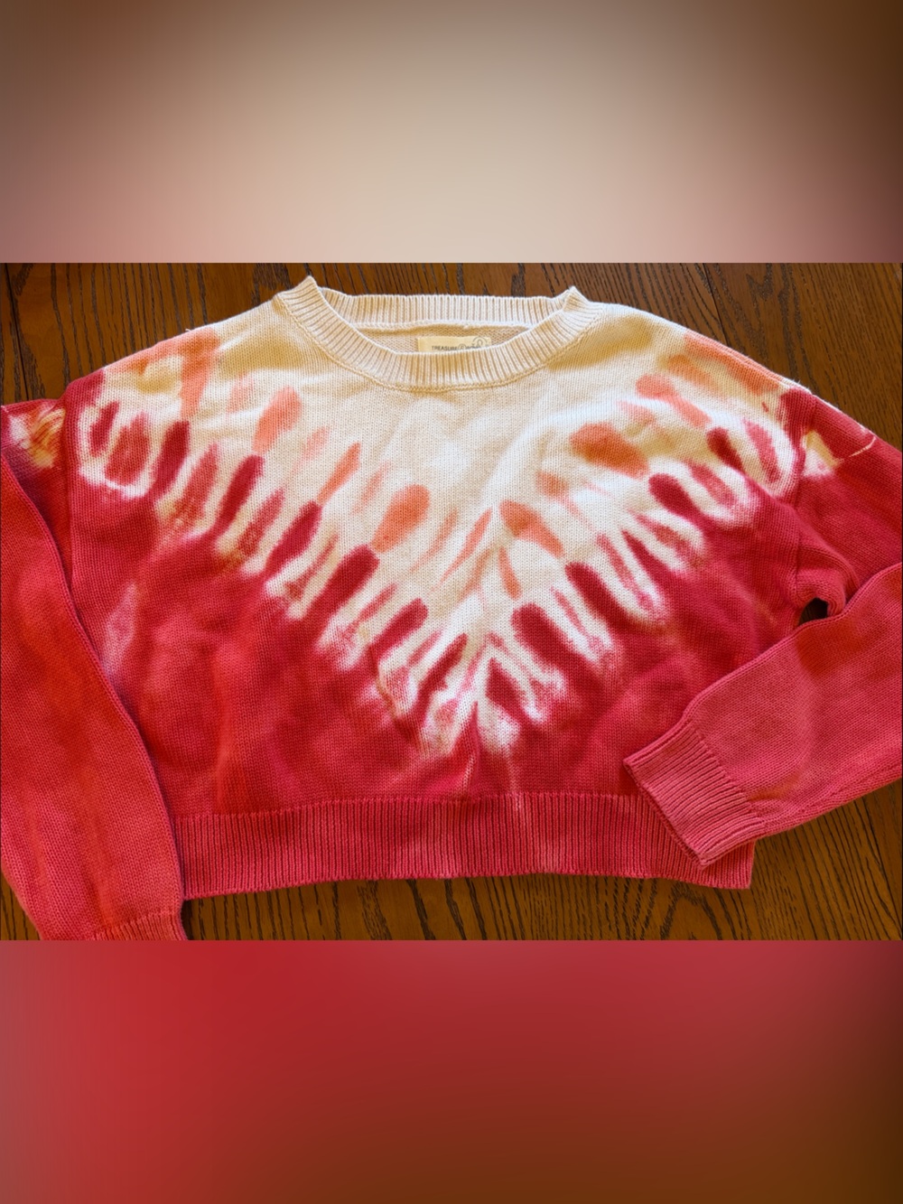 Treasure & Bond Tie-Dye Crewneck Sweater